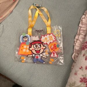 Super cute plastic Japanese bag